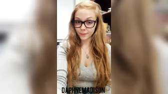 Redhead shy young lady fingering sex toys