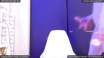 Kati3kat Cute woman fucks without taking off her panties