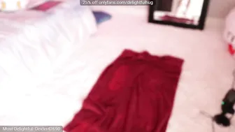 DelightfulHug titty  cam girl  jerks off in  private e