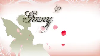 GinnyPotter pleasant babe touches sexual lips with fingers