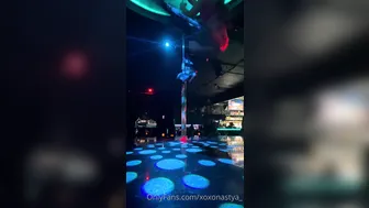 xoxonastya cute coquette strips in the kitchen