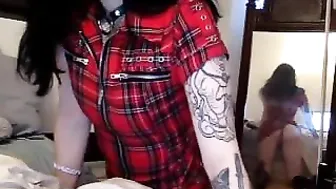 alwys Cute girl riding a sex toy