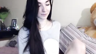 superhotgirl2 Delightful student takes off her clothes after class