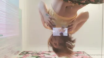 xmandyfoxxx  experienced young lady passionately fucks sex toy