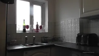 xmandyfoxxx  wonderful redhead fucks herself with a phallus