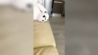 Emmanuelle Noire cutie drove long pussy into cunt