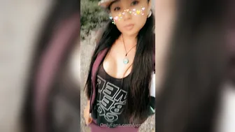 Venus Lux  busty slut gets fucked while standing with cancer