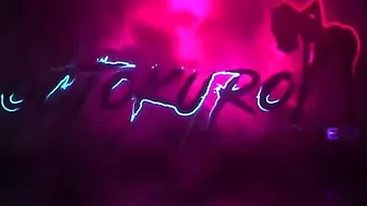 Octokuro, young lady in stockings fucks pussy