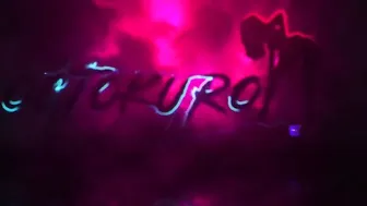 Octokuro girl with a beautiful body performs a striptease