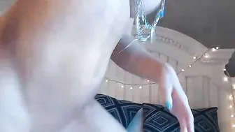 Ember Lynne caresses pussy in the pharmacy