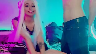 AliceBong fun with a toy