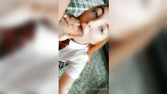 Penny_Petite busty wench cums after handjob