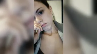 charlotte blonde girl fucks with sex toy