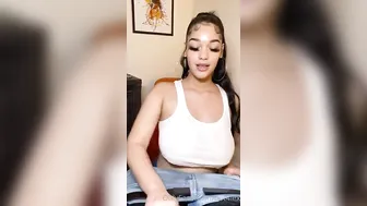 OnlyFans Hotlexi sweet beauty in white lingerie dances before webcam