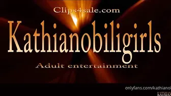 kathianobilixx onlyfans  hot lady squeezes tits in the kitchen