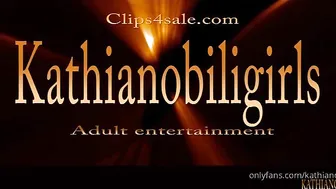 kathianobilixx onlyfans  sexy chick masturbates shaved pussy