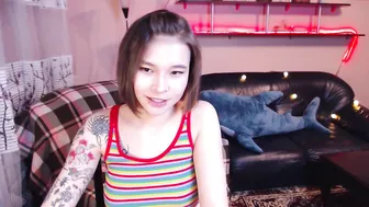 your_jean blonde female made private with a toy