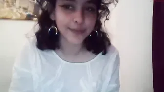 dreianova caresses pussy through panties