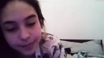 dreianova sexy babe gently caresses pussy