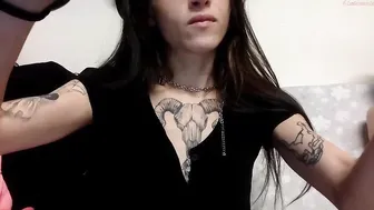 demoniaxxfieldsxx exciting bitch dancing in underwear