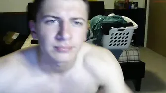 cowsgomoo101 blond slut jerking off dick