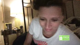 coupleintheusa gorgeous chick caresses shaved cunt