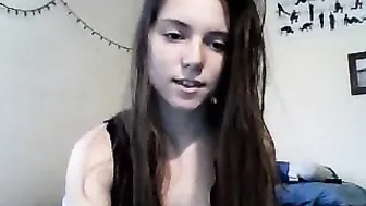 tinytatertot recording from the private e chat brunette