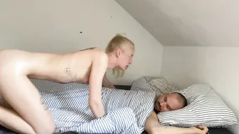 TS Sally onlyfans hot young lady is fucking pussy