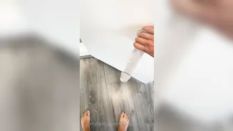 LockedSubJordy aka lockedsubJordy onlyfans caresses gorgeous boobs