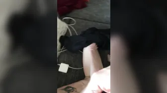 TS Sally onlyfans blonde girl fucks with sex toy