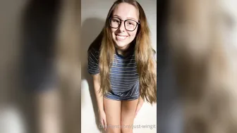 Just Wingit onlyfans sweet lady caresses pussy