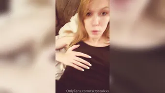 Crystal Thayer onlyfans shy babe seduces with big tits