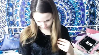 sexkitteh Busty Shmara exposes shaved holes