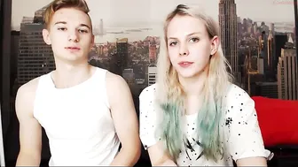 stephenandadri Busty chick jerks off her phallus