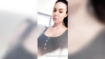 Kendra Lust onlyfans luxurious slut masturbates shaved pussy