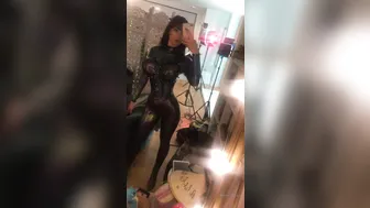 Mistress Terra London onlyfans runet wriggles in front of webcam