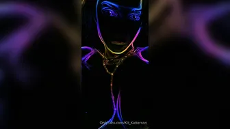 Kit Katterson onlyfans openwork babe turns with juicy tits