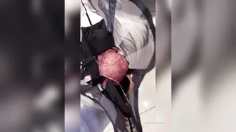 Kaylynn onlyfans slut in stockings erotically takes off her panties