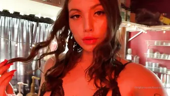 Favorite Barista onlyfans erotic dance and a good suction dildos from a blonde female