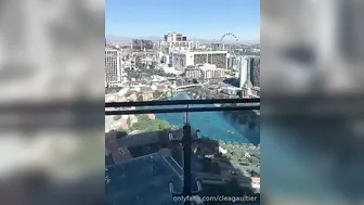 Clea Gaultier onlyfans painted slut caresses small tits