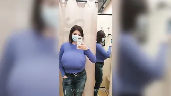 Busty Ema onlyfans hot female riding a sex toy