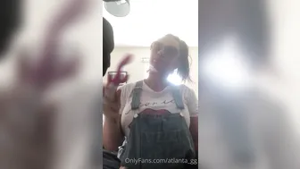 Brunette Barbie onlyfans dark haired babe masturbates pussy with vibrator