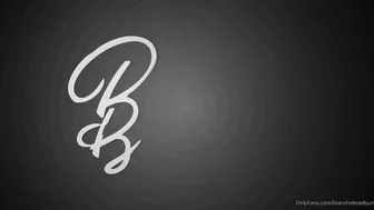 Blanche Bradburry onlyfans babe caresses shaved pussy