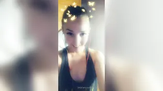 Amirah Adara onlyfans beautiful ballerina erotically undressed