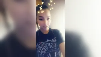 Amirah Adara onlyfans cute babe in stockings massages vagina with hand