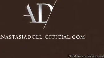Anastasia Doll onlyfans experienced slut caresses shaved cunt