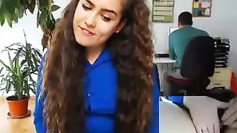 spanishcouple Sensitive girl could not resist