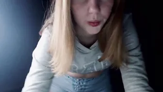 canadian__fire busty blonde licks nipples