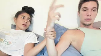 sexyandlittlegirl pounding her pussy with a big dildo