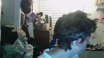 420angelbaby charming babe poses nude in front of the webcam